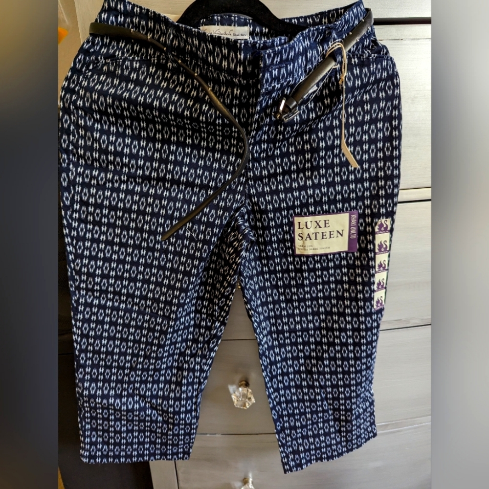 Capri Pants Gloria Vanderbilt Slim Leg Size 6